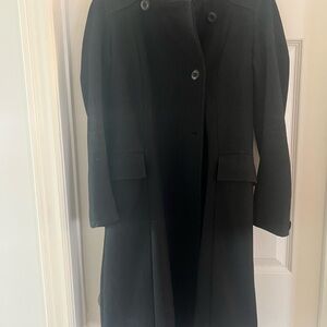 Maje Classic Black Pea Coat